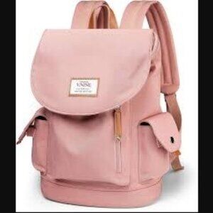 V.Nine Urban Lifestyle Sleek Modern Backpack - Blush Pink